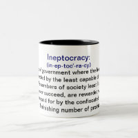 Definition Of Ineptocracy Coffee Mugs