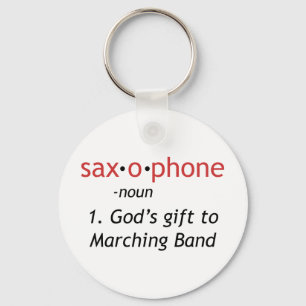 Definition of Saxophone Key Ring