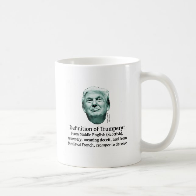 Definition of Trumpery Coffee Mug (Right)