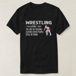 Definition Of Wrestling Funny Wrestler Coach T-Shirt