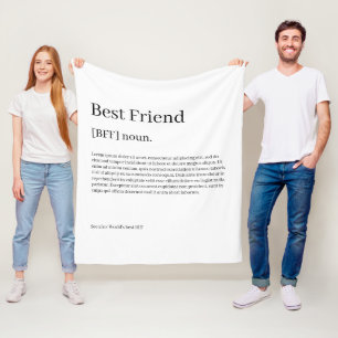 Definition Your Own Fun Personalised  Fleece Blanket