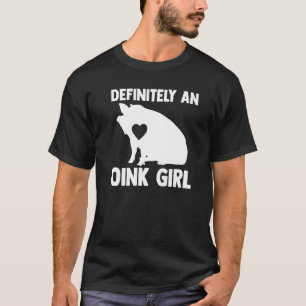 definitly a oink girl Pigs Pig Premium T-Shirt