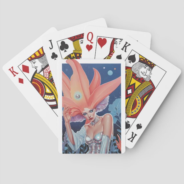 Deflowered - Ken Gauge Art Playing Cards (Back)