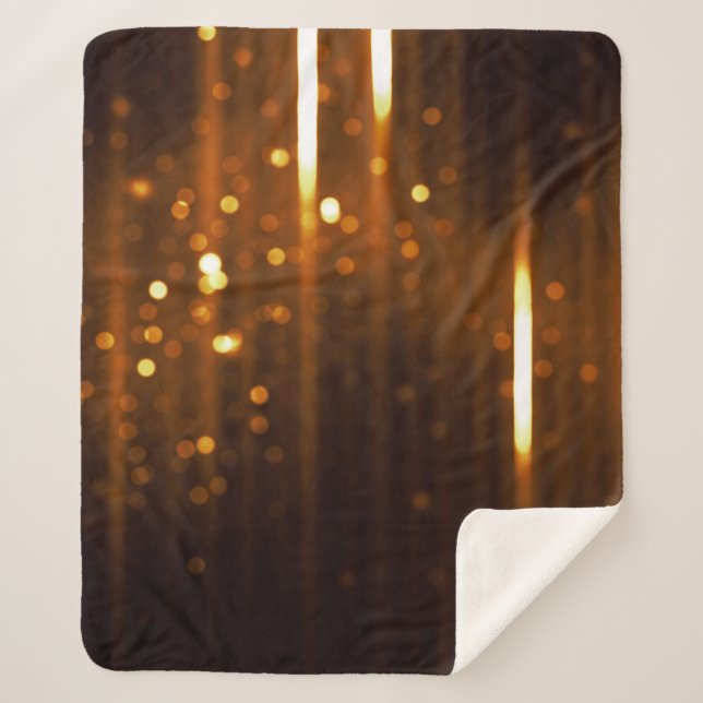 Defocused background sherpa blanket (Front)
