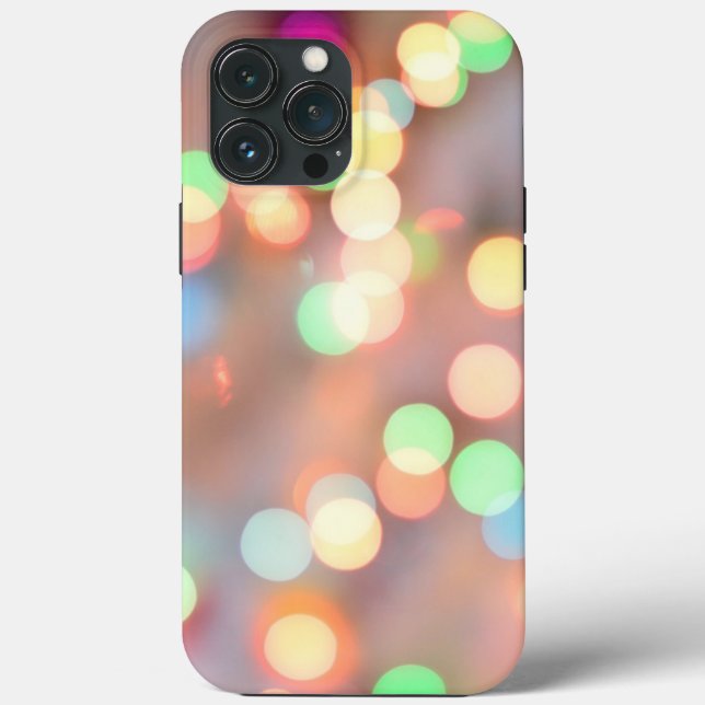 	Defocused image of illuminated christmas Light Case-Mate iPhone Case (Back)