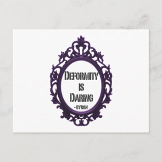 Deformity is Daring Postcard