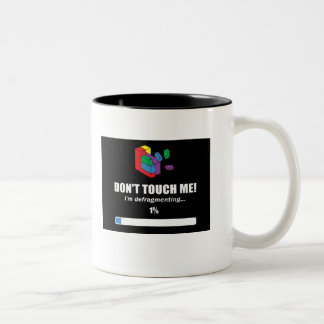 Defragment Two-Tone Coffee Mug