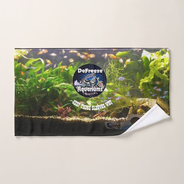 DeFreese Aquariums Hand Towel (Hand Towel)