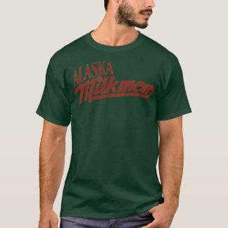Defunct Alaska Milkmen Basketball Team TShirt