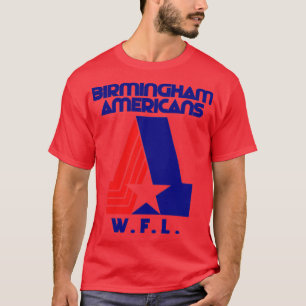 Defunct Birmingham Americans Team TShirt 1