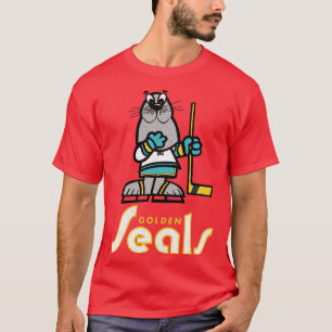 Defunct California Golden Seals Hockey Sparky T-Shirt