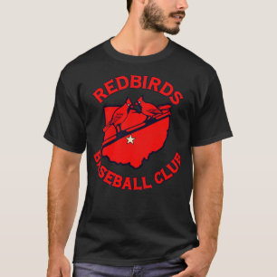 Defunct Columbus Redbirds Baseball Team T-Shirt