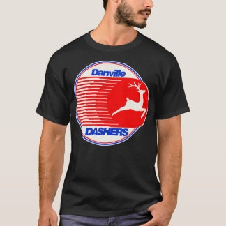 Defunct Danville Dashers Hockey Team T-Shirt
