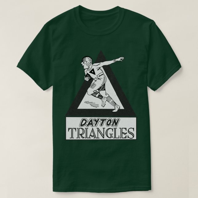 Defunct Dayton Triangles  1920 T-Shirt (Design Front)