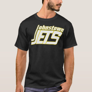 Defunct Johnstown Jets NAHL Hockey 1977 T-Shirt