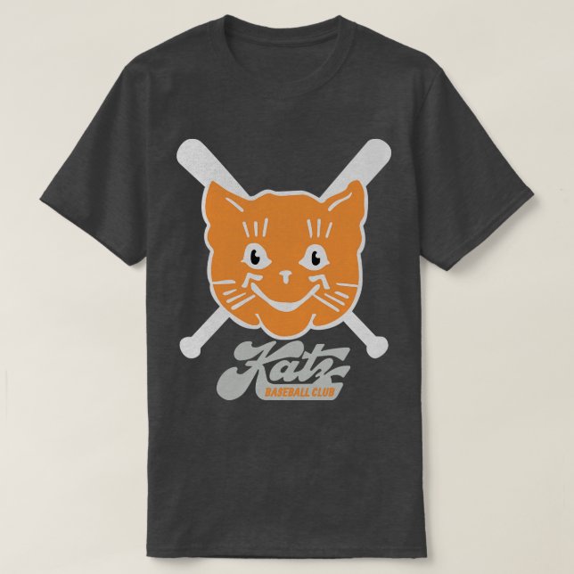 Defunct Kansas City Katz Baseball Club 1961 T-Shirt (Design Front)