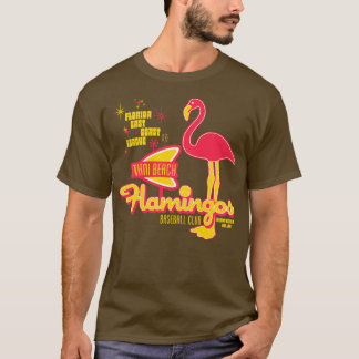 Defunct Miami Beach Flamingos Baseball Team 1 T-Shirt