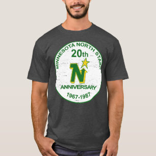Defunct Minnesota North Stars Hockey 1987 T-Shirt