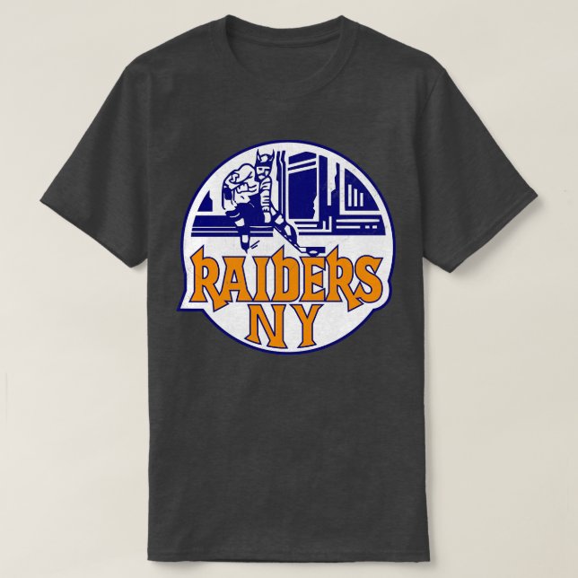 Defunct New York Raiders Hockey T-Shirt (Design Front)