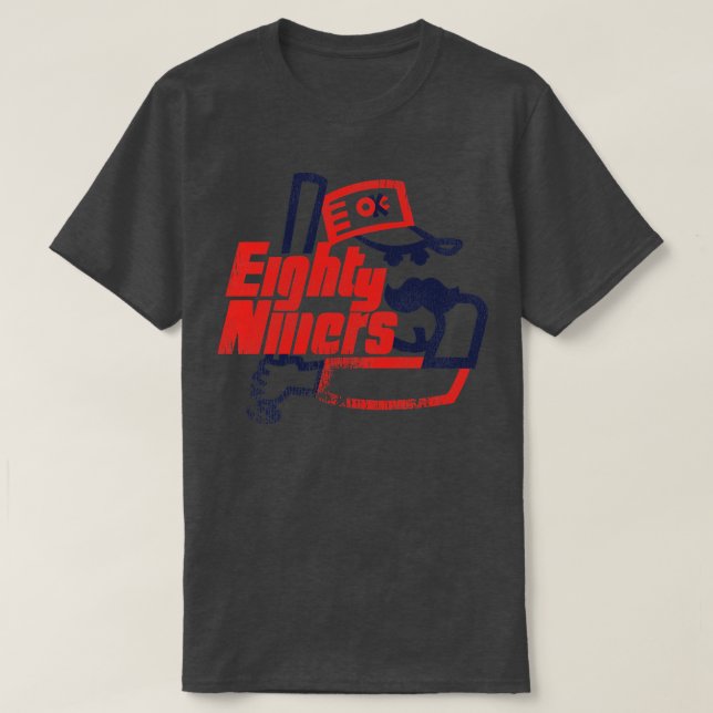 Defunct OKC 89ers Baseball Team T-Shirt (Design Front)
