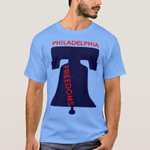 Defunct Philadelphia Freedoms Teams Tennis 1974 T-Shirt