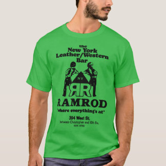 Defunct RAMROD 70s Gay Nightclub NYC T-Shirt