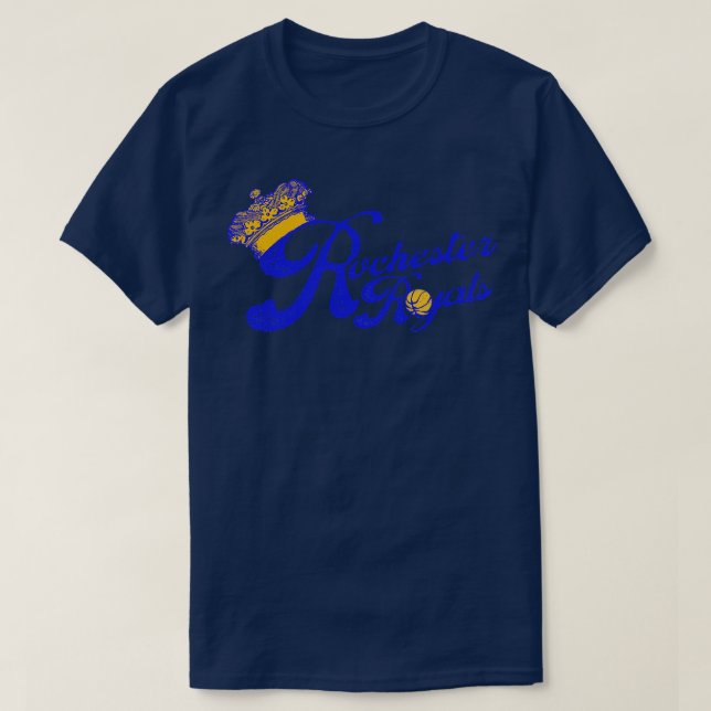 Defunct Rochester Royals Basketball Team 1 T-Shirt (Design Front)