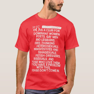 Defunct RULES 90s Gay Trans Nightclub T-Shirt