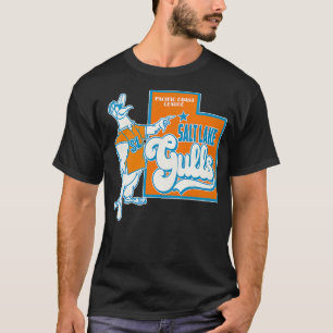 Defunct Salt Lake Gulls Baseball T-Shirt