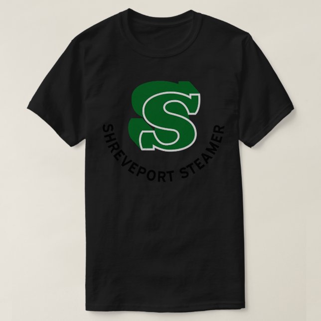 Defunct Shreveport Steamer WFL  1974 T-Shirt (Design Front)
