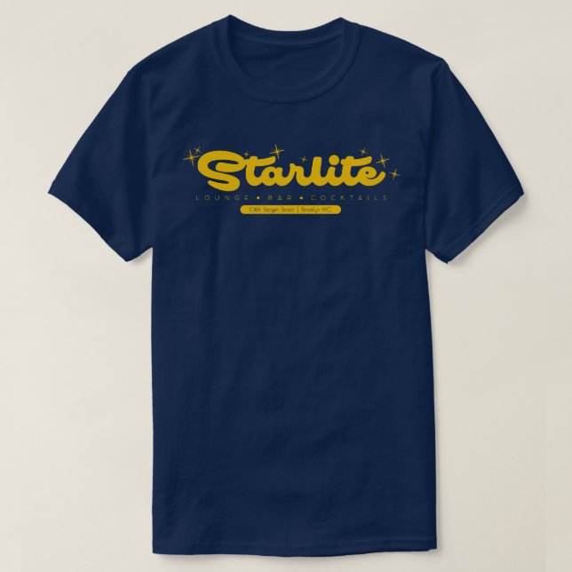 Defunct Starlite Lounge Bar Gay Nightclub NYC T-Shirt (Design Front)
