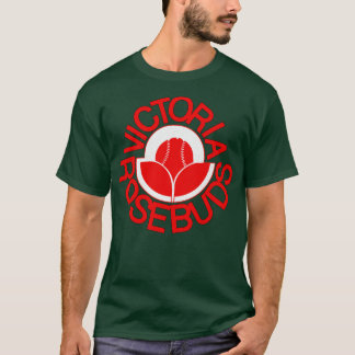 Defunct Victoria Rosebuds Minor League Baseball 19 T-Shirt