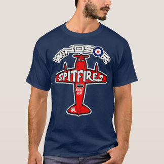 Defunct Windsor Spitfires Hockey Team T-Shirt