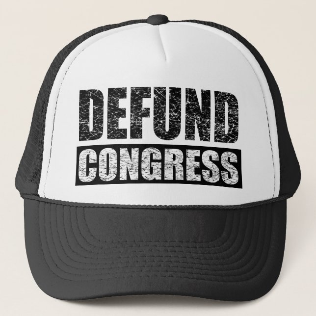 Defund-Congress Trucker Hat (Front)