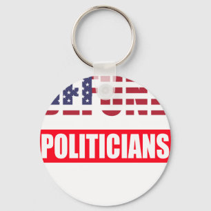 Defund Politicians Key Ring
