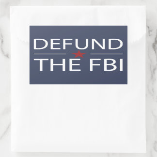 Defund The FBI Rectangular Sticker