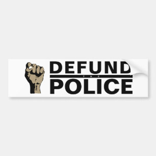 DEFUND THE POLICE BUMPER STICKER