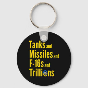 Defund Ukraine Tanks Missiles F16s Trillions Polit Key Ring
