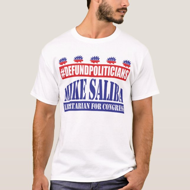 #DefundPoliticans Uni T-Shirt  (Front)