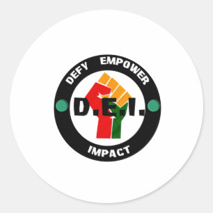 Defy Empower Impact Clic Sticker