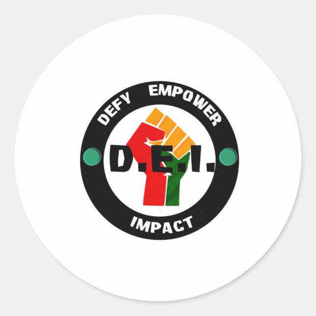 Defy Empower Impact Clic Sticker  (Front)