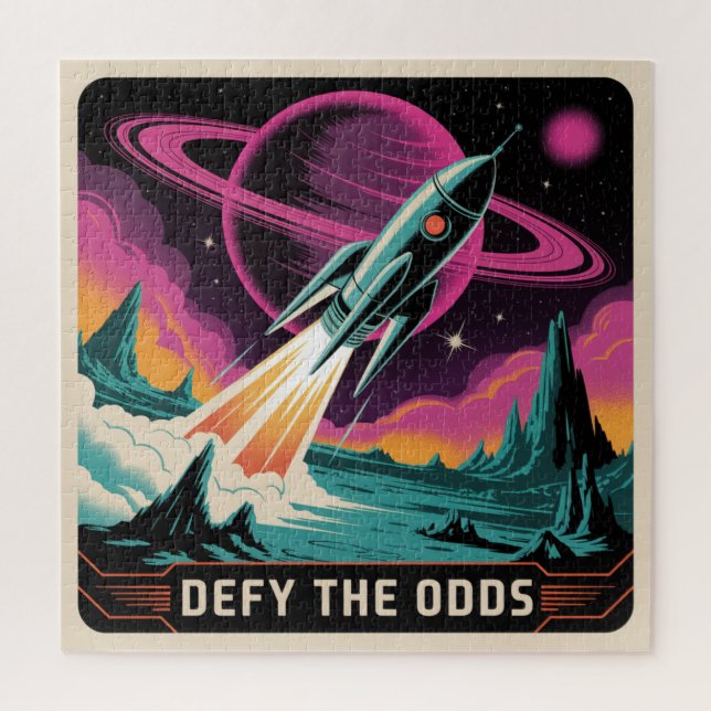 Defy The Odds Jigsaw Puzzle (Vertical)
