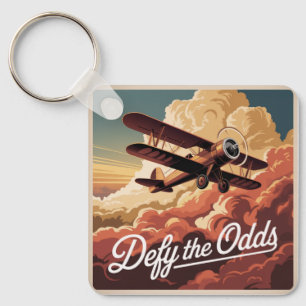 Defy The Odds Key Ring