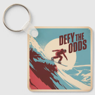 Defy The Odds Key Ring