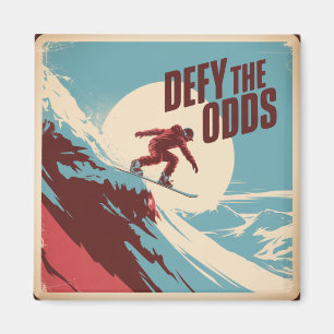 Defy The Odds Magnet