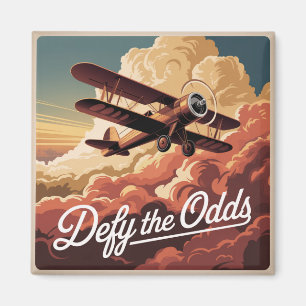 Defy The Odds Magnet