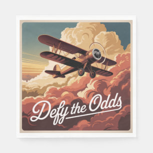 Defy The Odds Napkin