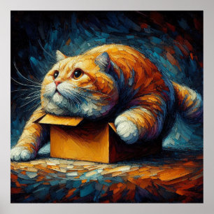 Defying Gravity: The Cat in the Box Poster