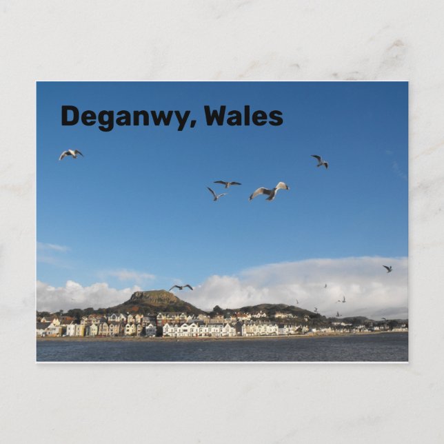 Deganwy, Wales Postcard (Front)
