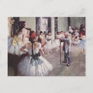 Degas Art Postcard